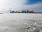 Hudson River ice