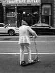 Scooter rider